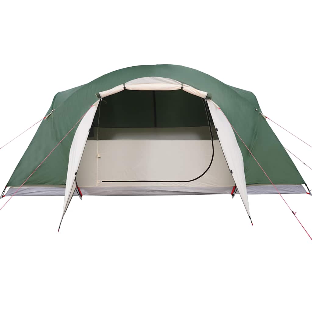 vidaXL Family Tent Crossvent 8-Person Green Waterproof