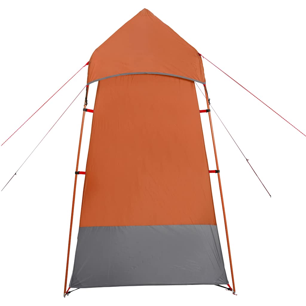 vidaXL Toilet Tent Orange Waterproof