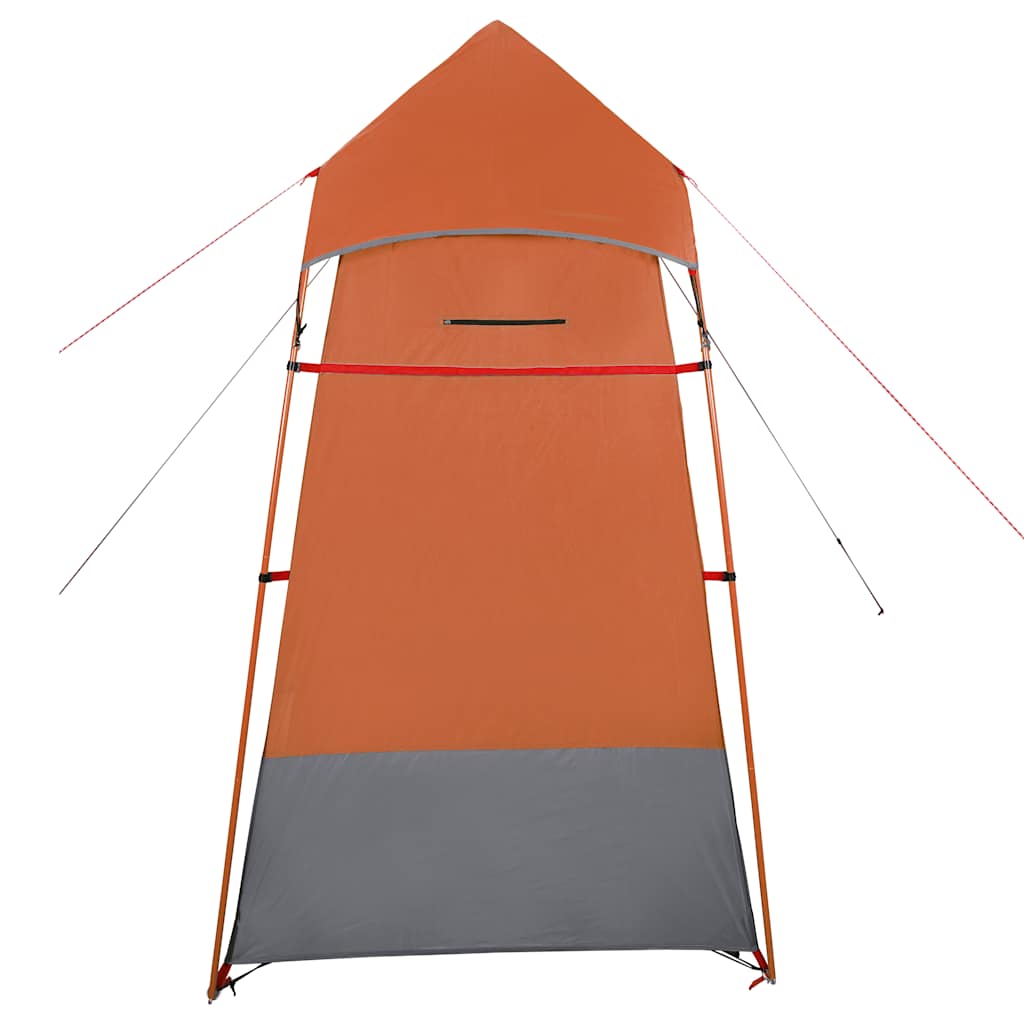 vidaXL Toilet Tent Orange Waterproof