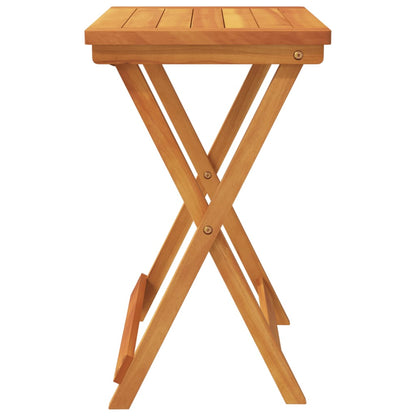 vidaXL Folding Garden Table 50x36x60 cm Solid Wood Acacia - Brown