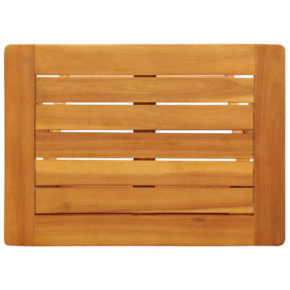 vidaXL Folding Garden Table 50x36x60 cm Solid Wood Acacia - Brown