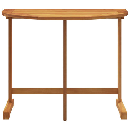 vidaXL Folding Balcony Table 90x60x72 cm Solid Wood Acacia - Brown