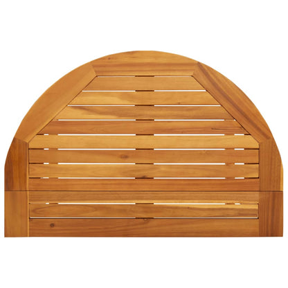 vidaXL Folding Balcony Table 90x60x72 cm Solid Wood Acacia - Brown