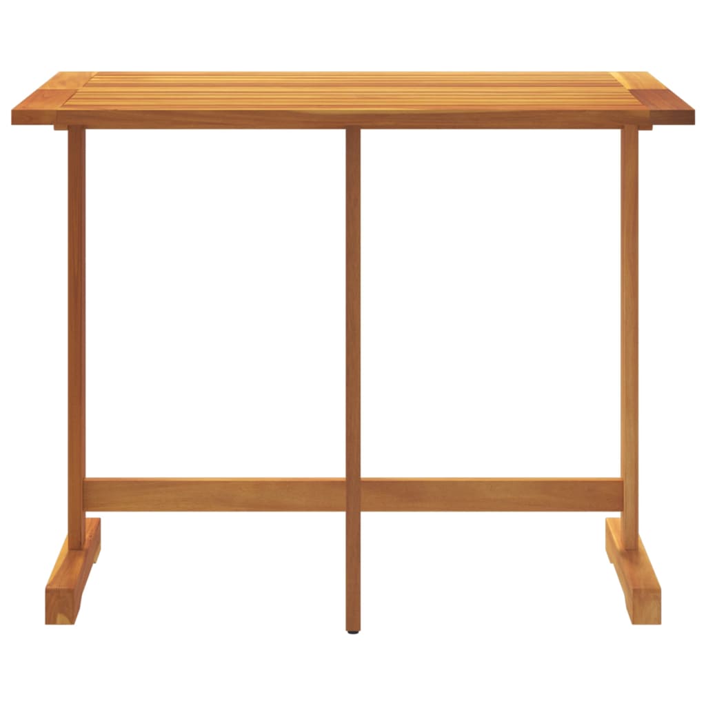 vidaXL Folding Balcony Table 90x60x72 cm Solid Wood Acacia - Brown - 25337