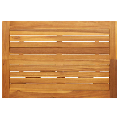 vidaXL Folding Balcony Table 90x60x72 cm Solid Wood Acacia - Brown - 25337