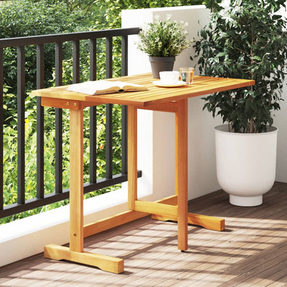 vidaXL Folding Balcony Table 90x60x72 cm Solid Wood Acacia - Brown - 25337