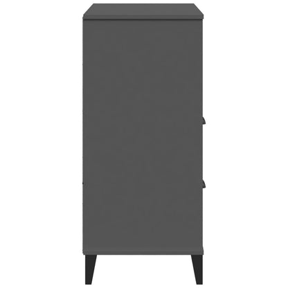 vidaXL Bookcase VIKEN Anthracite Grey 80x40x90 cm Engineered Wood