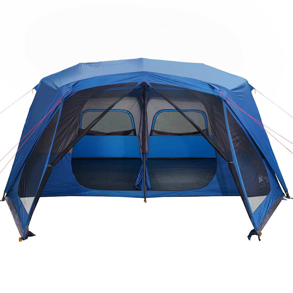 vidaXL Family Tent 10-Person Blue Quick Release Waterproof