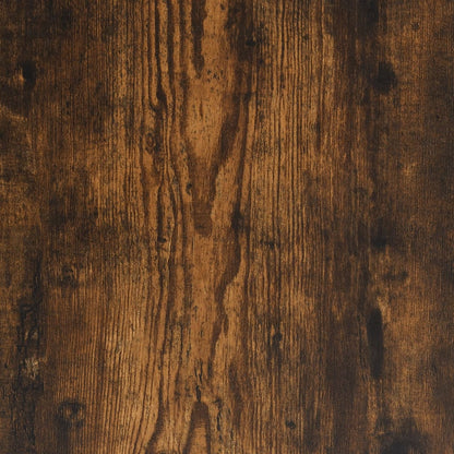 vidaXL Bookcase Smoked Oak 72x28x172 cm Engineered Wood - Brown