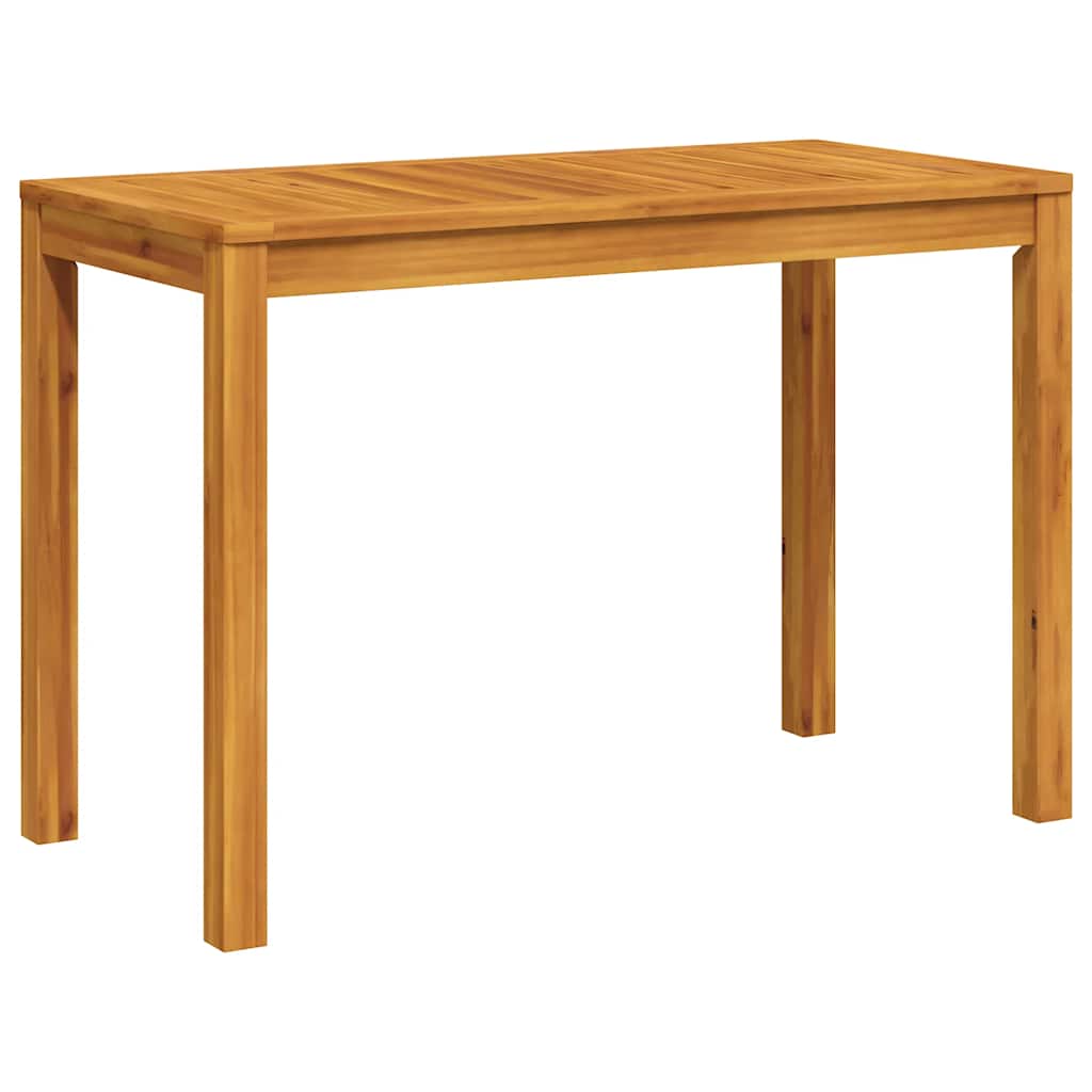 vidaXL Garden Dining Table 110x55x75 cm Solid Wood Acacia - Brown