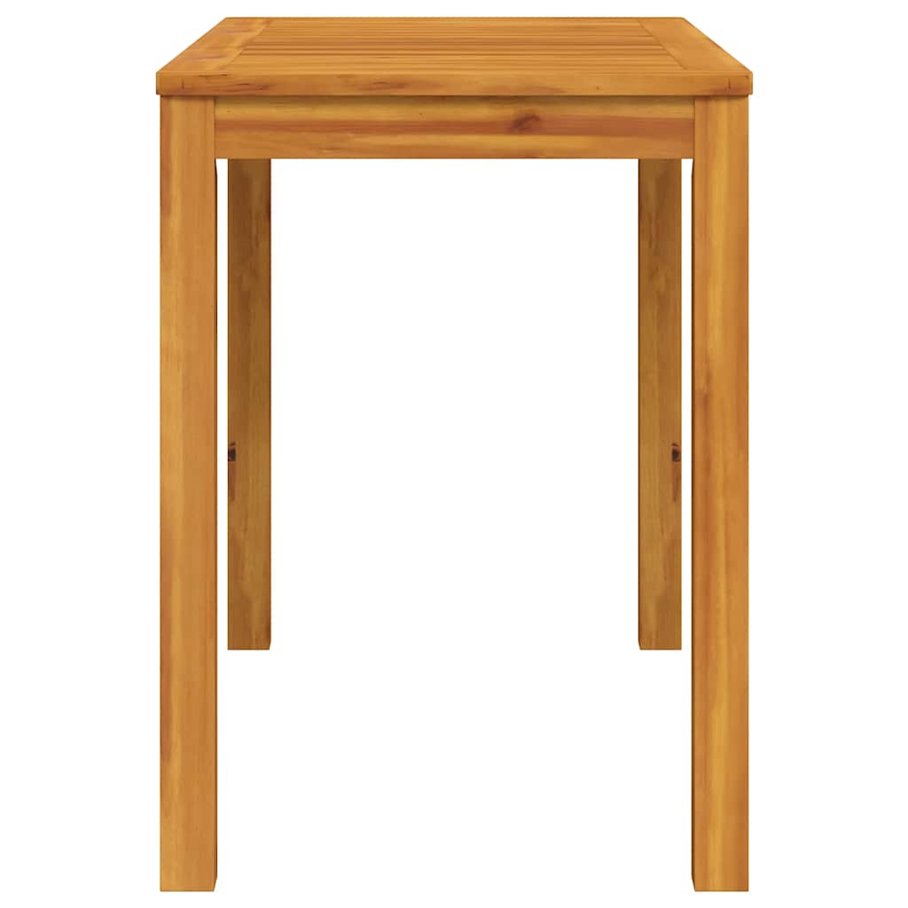 vidaXL Garden Dining Table 110x55x75 cm Solid Wood Acacia - Brown
