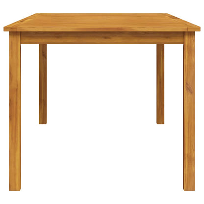 vidaXL Garden Dining Table 180x90x75 cm Solid Wood Acacia - Brown