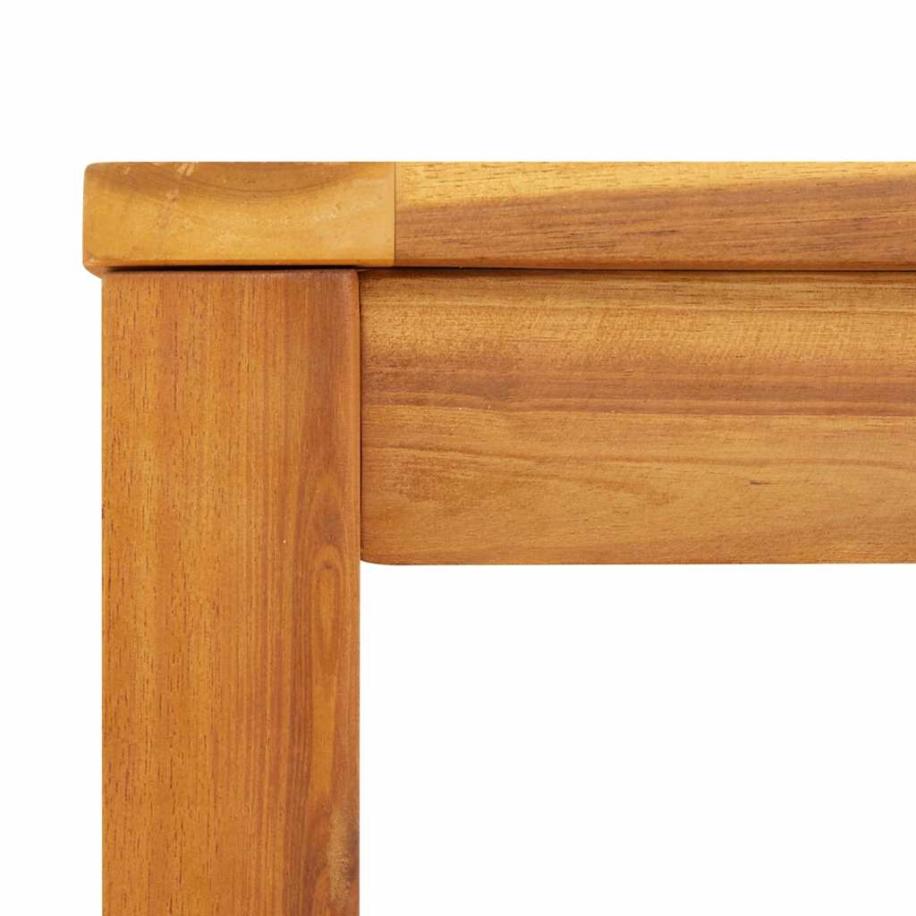 vidaXL Garden Dining Table 180x90x75 cm Solid Wood Acacia - Brown