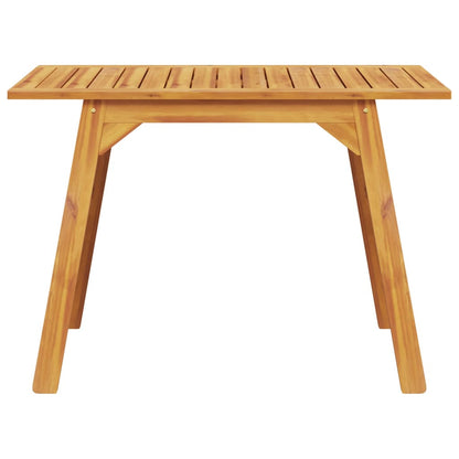 vidaXL Garden Dining Table 110x56x75 cm Solid Wood Acacia - Brown