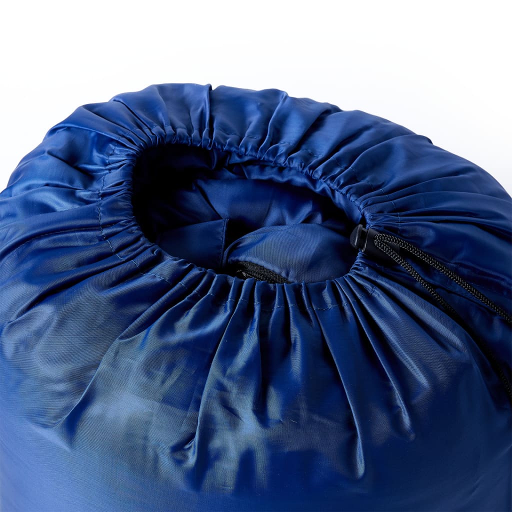 vidaXL Sleeping Bag for Adults Camping 3-4 Seasons - Blue - 200 x 83 cm