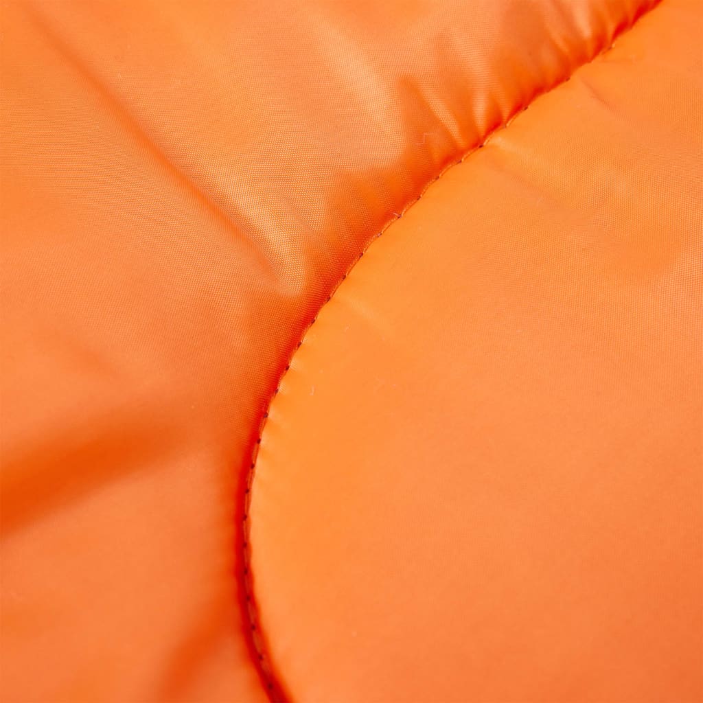 vidaXL Sleeping Bag for Adults Camping 3-4 Seasons - Orange - 200 x 83 cm