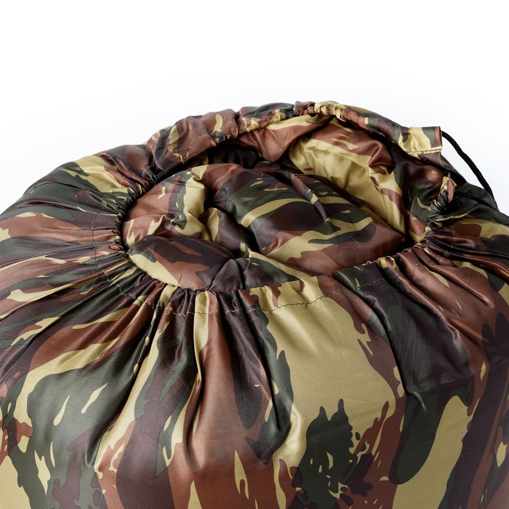 vidaXL Sleeping Bag for Adults Camping 3-4 Seasons - Gre - 200 x 83 cm