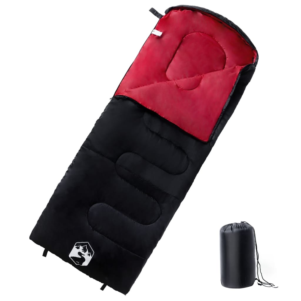 vidaXL Sleeping Bag for Adults Camping 3-4 Seasons - Red - 220 x 83 cm