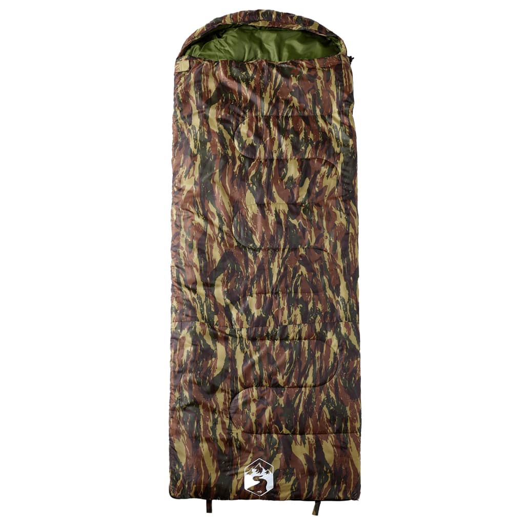 vidaXL Sleeping Bag for Adults Camping 3-4 Seasons - Gre - 220 x 83 cm