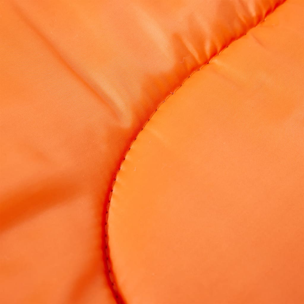 vidaXL Double Sleeping Bag with Pillows for Adults Camping 3-4 Seasons - Orange - 220 x 150 cm - 64140