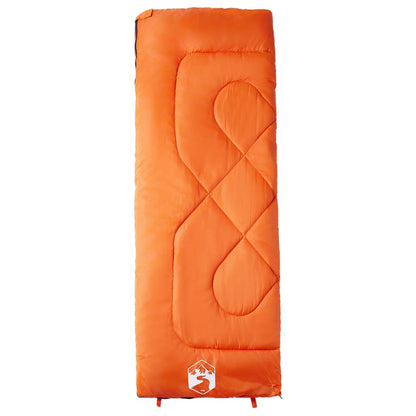 vidaXL Sleeping Bag for Adults Camping 3 Seasons - Orange - 190 x 72 cm