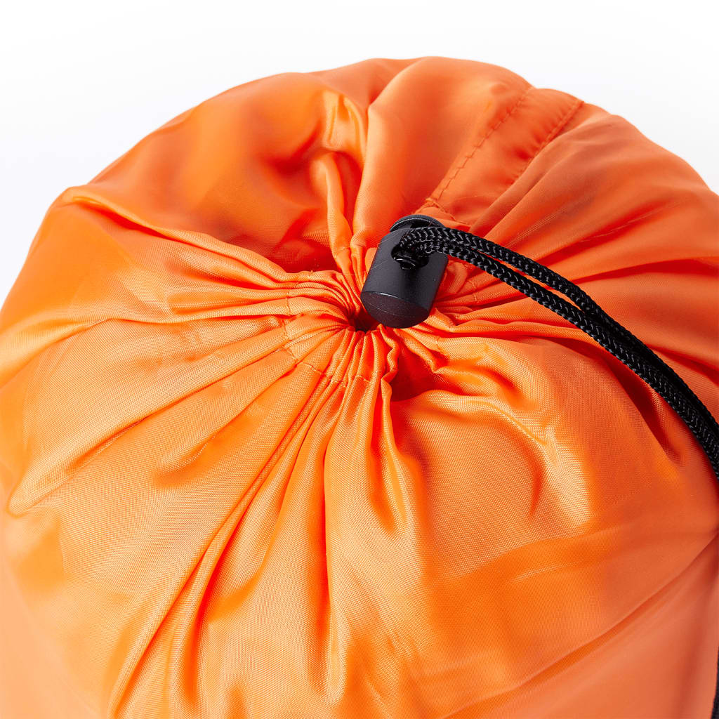 vidaXL Sleeping Bag for Adults Camping 3 Seasons - Orange - 190 x 72 cm