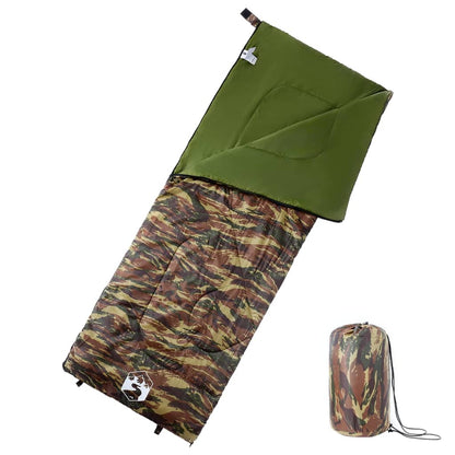 vidaXL Sleeping Bag for Adults Camping 3 Seasons - Gre - 190 x 72 cm