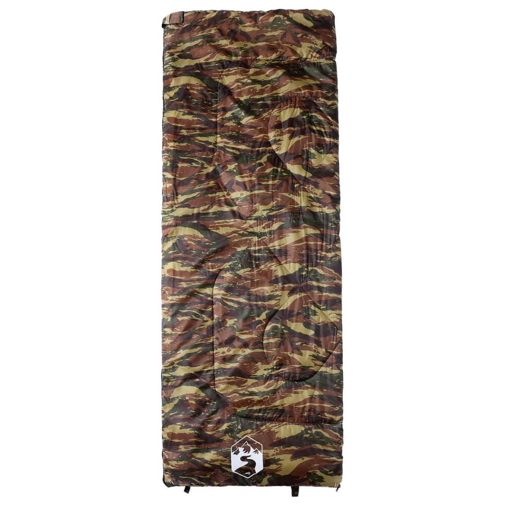 vidaXL Sleeping Bag for Adults Camping 3 Seasons - Gre - 190 x 72 cm