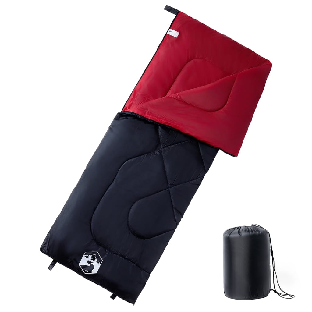 vidaXL Sleeping Bag for Adults Camping 3 Seasons - Red - 190 x 72 cm - 64154