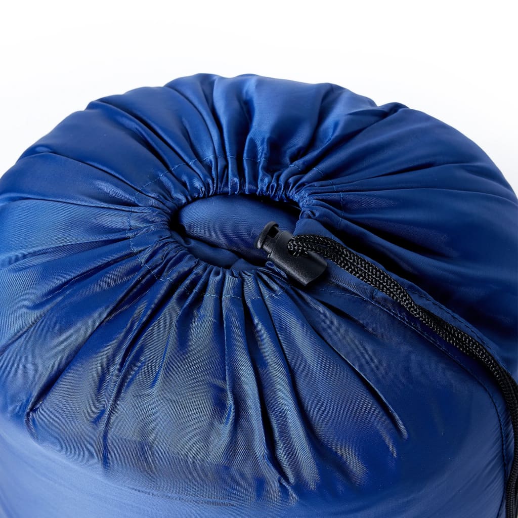vidaXL Sleeping Bag for Adults Camping 3 Seasons - Blue - 190 x 72 cm - 64159