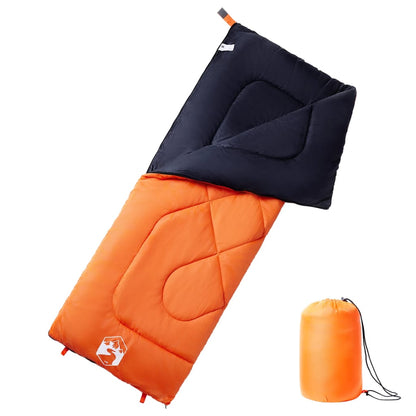 vidaXL Sleeping Bag for Adults Camping 3 Seasons - Orange - 190 x 72 cm - 64166