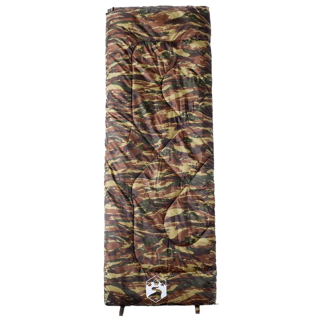vidaXL Sleeping Bag for Adults Camping 3 Seasons - Gre - 190 x 72 cm - 64198