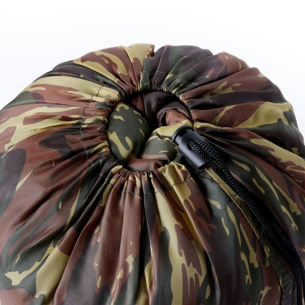 vidaXL Sleeping Bag for Adults Camping 3 Seasons - Gre - 190 x 72 cm - 64198