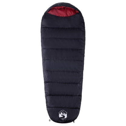 vidaXL Mummy Sleeping Bag for Adults Camping 3 Seasons - Red - 215 x 85 cm