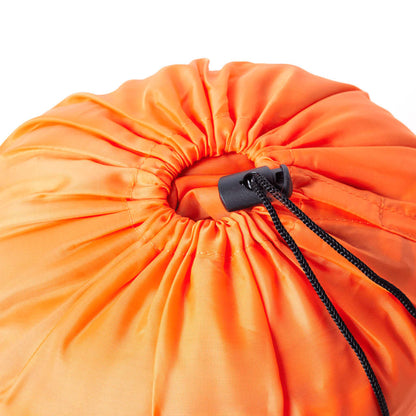vidaXL Mummy Sleeping Bag for Adults Camping 3 Seasons - Orange - 215 x 85 cm