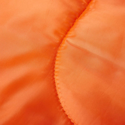 vidaXL Mummy Sleeping Bag for Adults Camping 3 Seasons - Orange - 215 x 85 cm - 64281