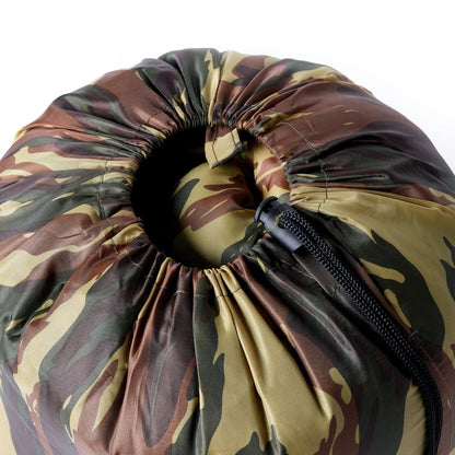 vidaXL Mummy Sleeping Bag for Adults Camping 3 Seasons - Gre - 215 x 85 cm - 64284