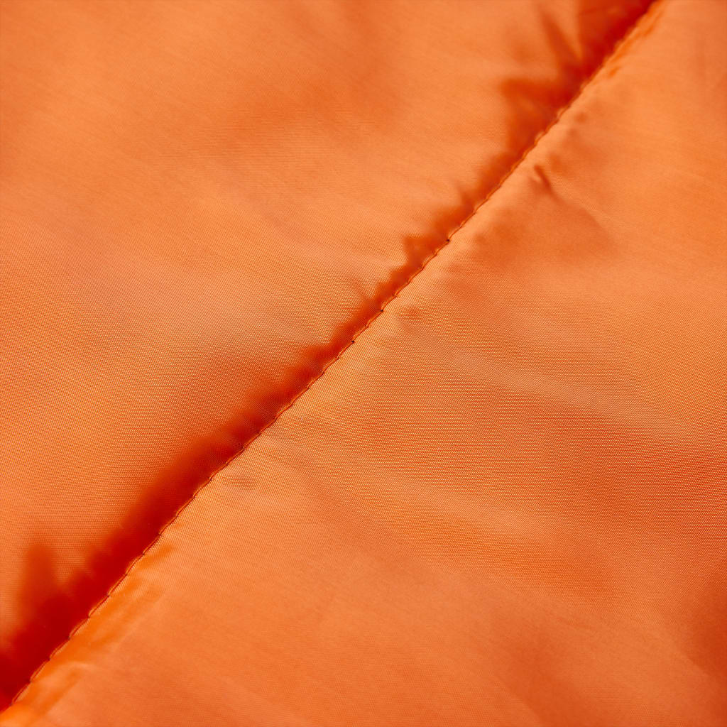 vidaXL Mummy Sleeping Bag for Adults Camping 3 Seasons - Orange - 194 x 68 cm - 64416
