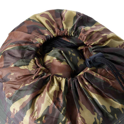 vidaXL Mummy Sleeping Bag for Adults Camping 3 Seasons - Gre - 194 x 68 cm - 64417