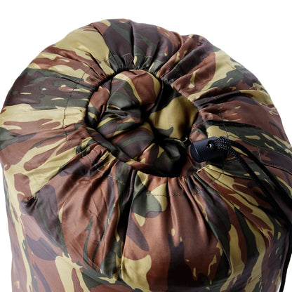 vidaXL Mummy Sleeping Bag for Adults Camping 3 Seasons - Gre - 193 x 64 cm