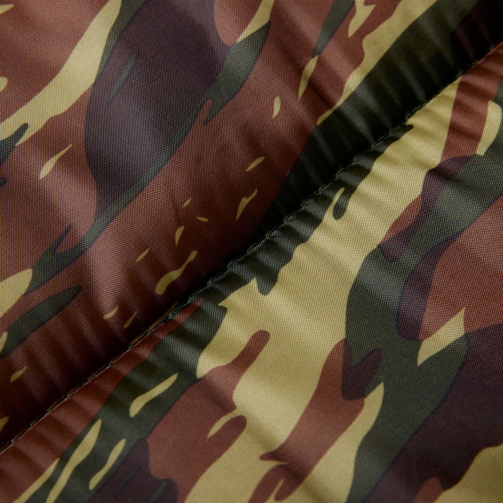 vidaXL Mummy Sleeping Bag for Adults Camping 3 Seasons - Gre - 208 x 71 cm