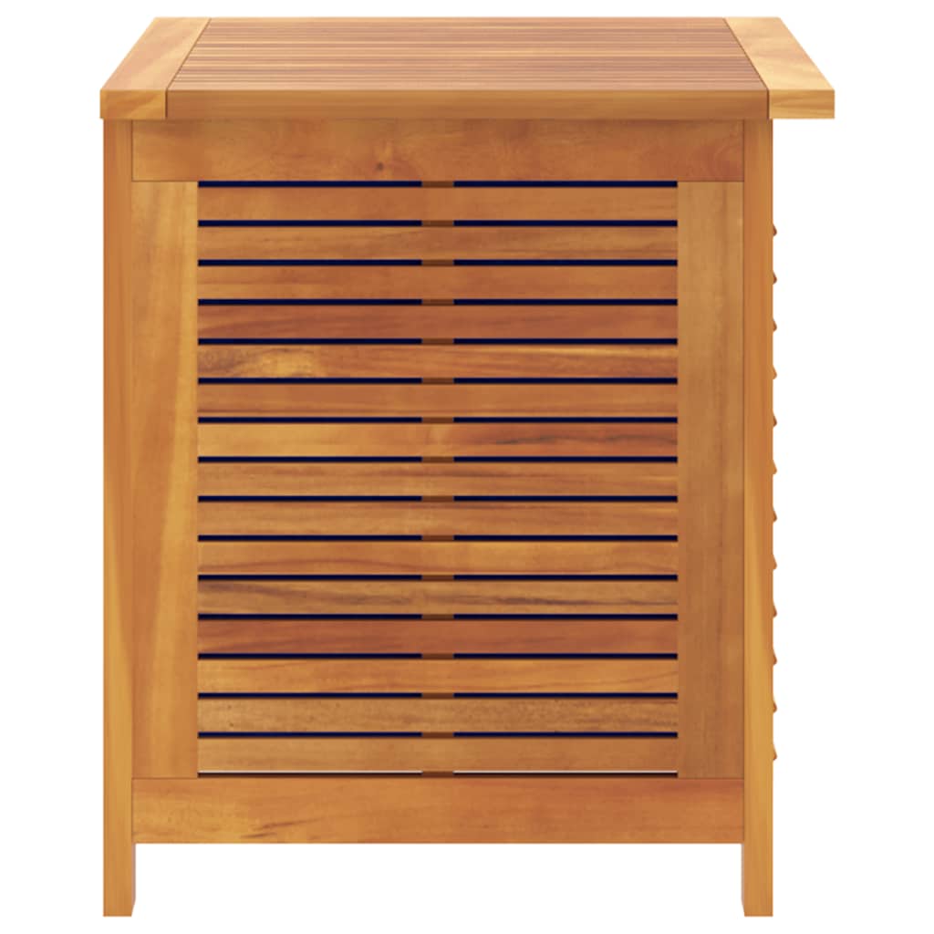 vidaXL Garden Storage Box with Louver 60x50x56 cm Solid Wood Acacia - Brown