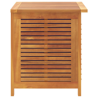 vidaXL Garden Storage Box with Louver 60x50x56 cm Solid Wood Acacia - Brown