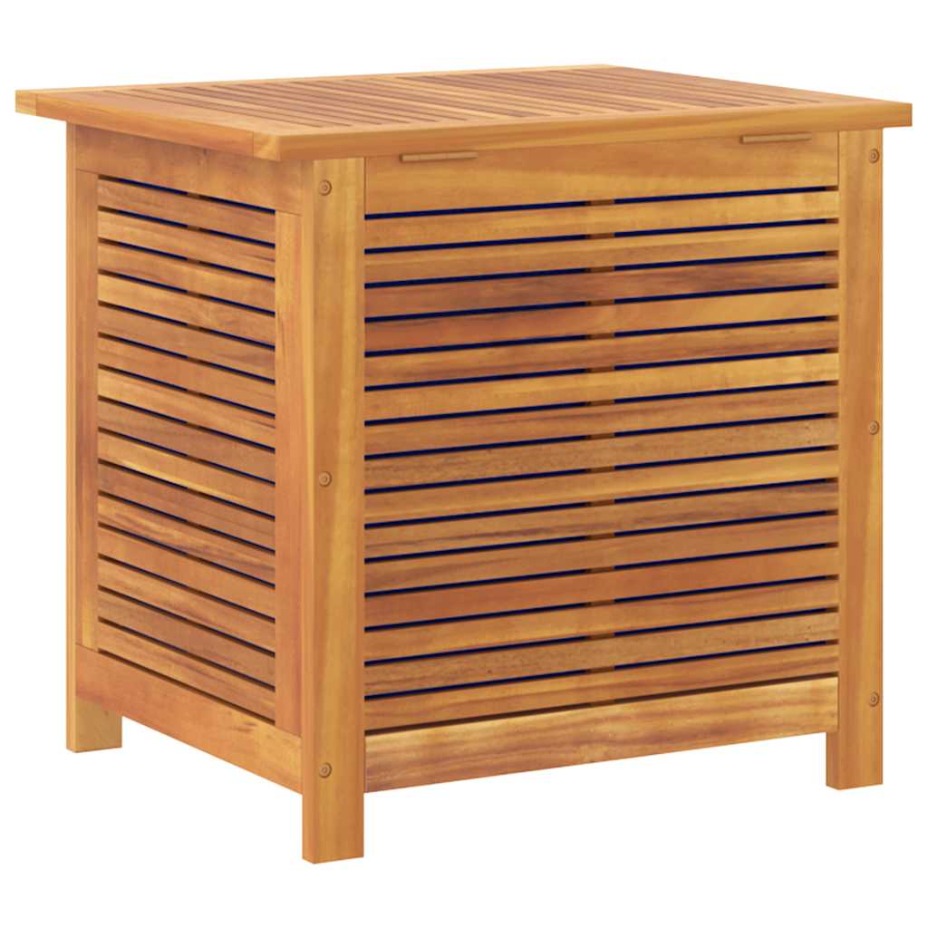 vidaXL Garden Storage Box with Louver 60x50x56 cm Solid Wood Acacia - Brown