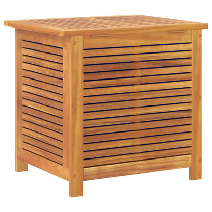 vidaXL Garden Storage Box with Louver 60x50x56 cm Solid Wood Acacia - Brown
