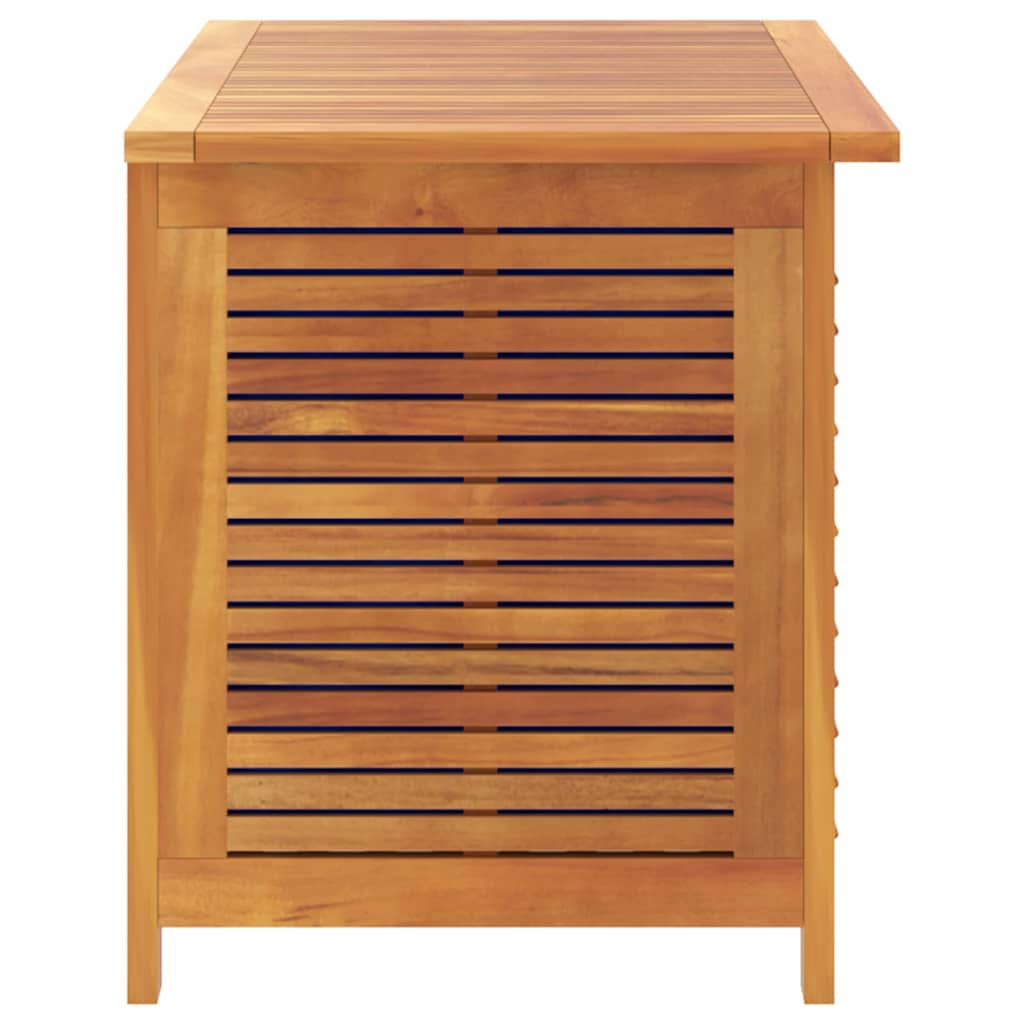 vidaXL Garden Storage Box with Louver 90x50x56 cm Solid Wood Acacia - Brown