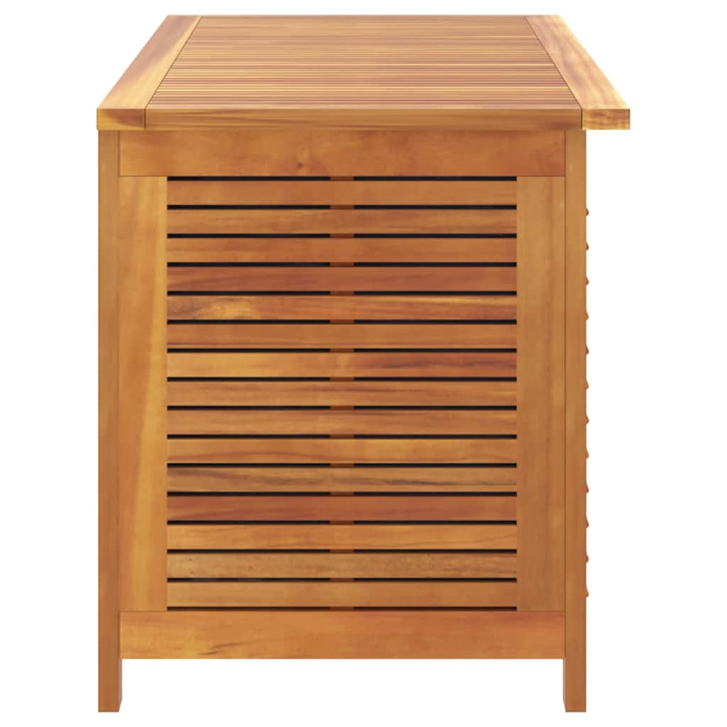 vidaXL Garden Storage Box with Louver 113x50x56 cm Solid Wood Acacia - Brown