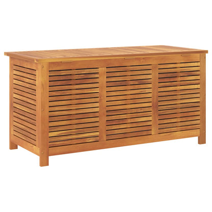 vidaXL Garden Storage Box with Louver 113x50x56 cm Solid Wood Acacia - Brown