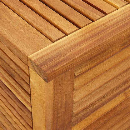 vidaXL Garden Storage Box with Louver 113x50x56 cm Solid Wood Acacia - Brown