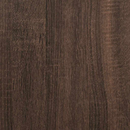 vidaXL Bookcase Brown Oak 102x30x141.5 cm Engineered Wood
